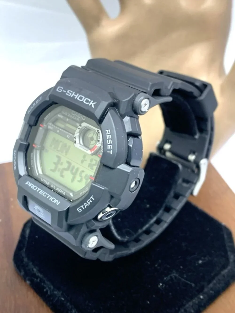 Casio G-Shock Men's Watch GD350 Quartz Digital Black Resin Sport Military 3403